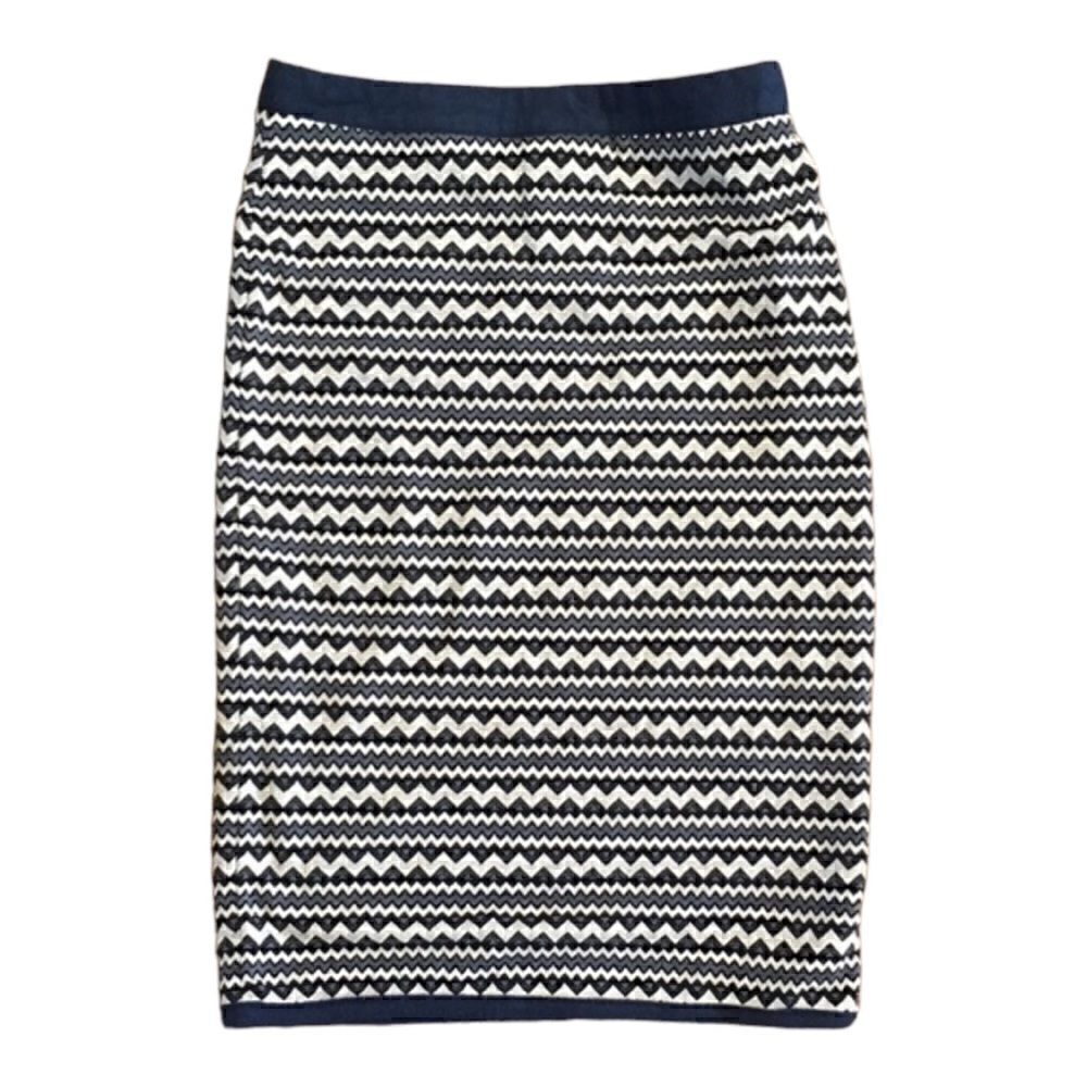 Stitch Fix | Pixley Kendahl Pencil Aztec Skirting Navy | S